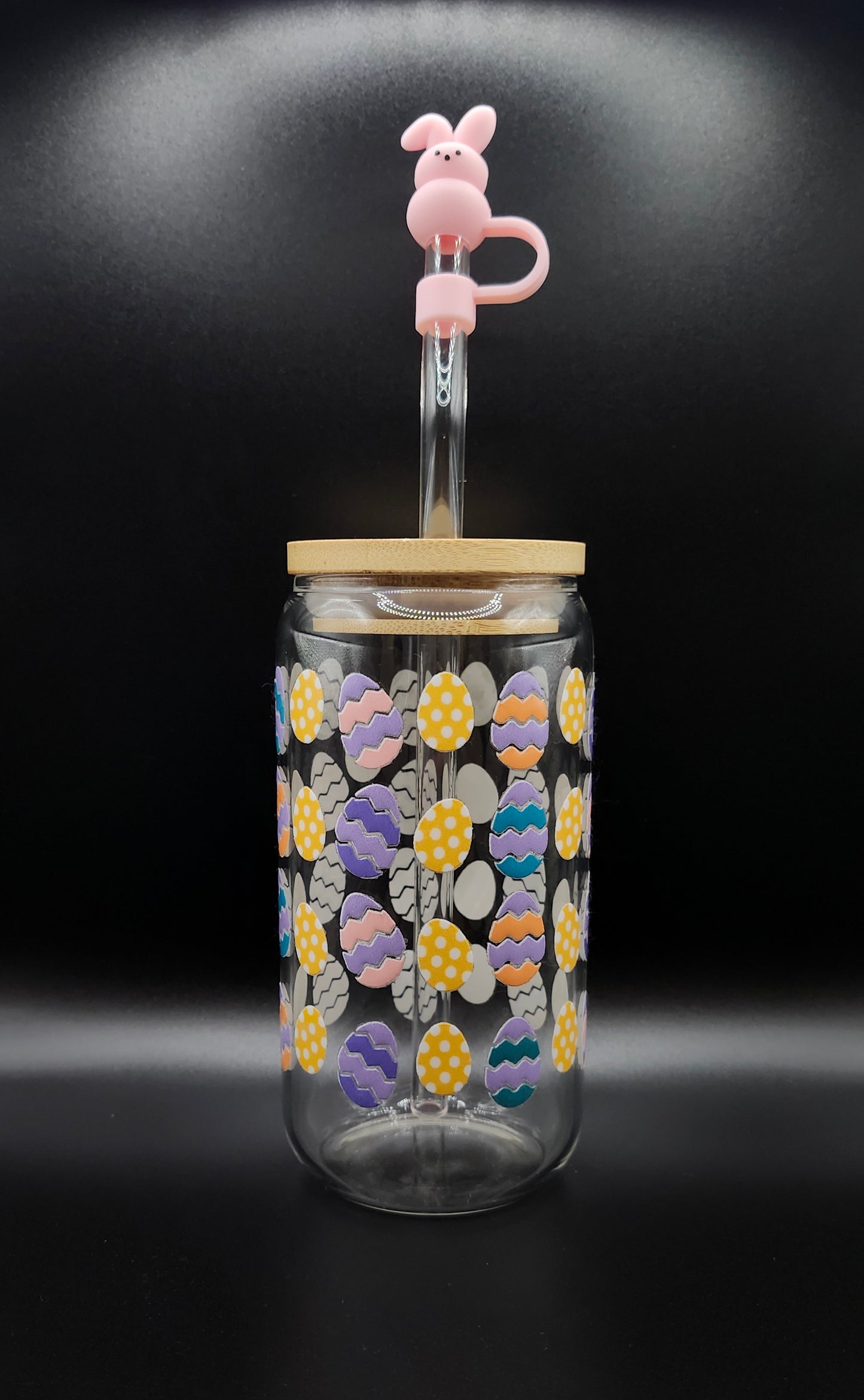 Easter Egg Glass Cup