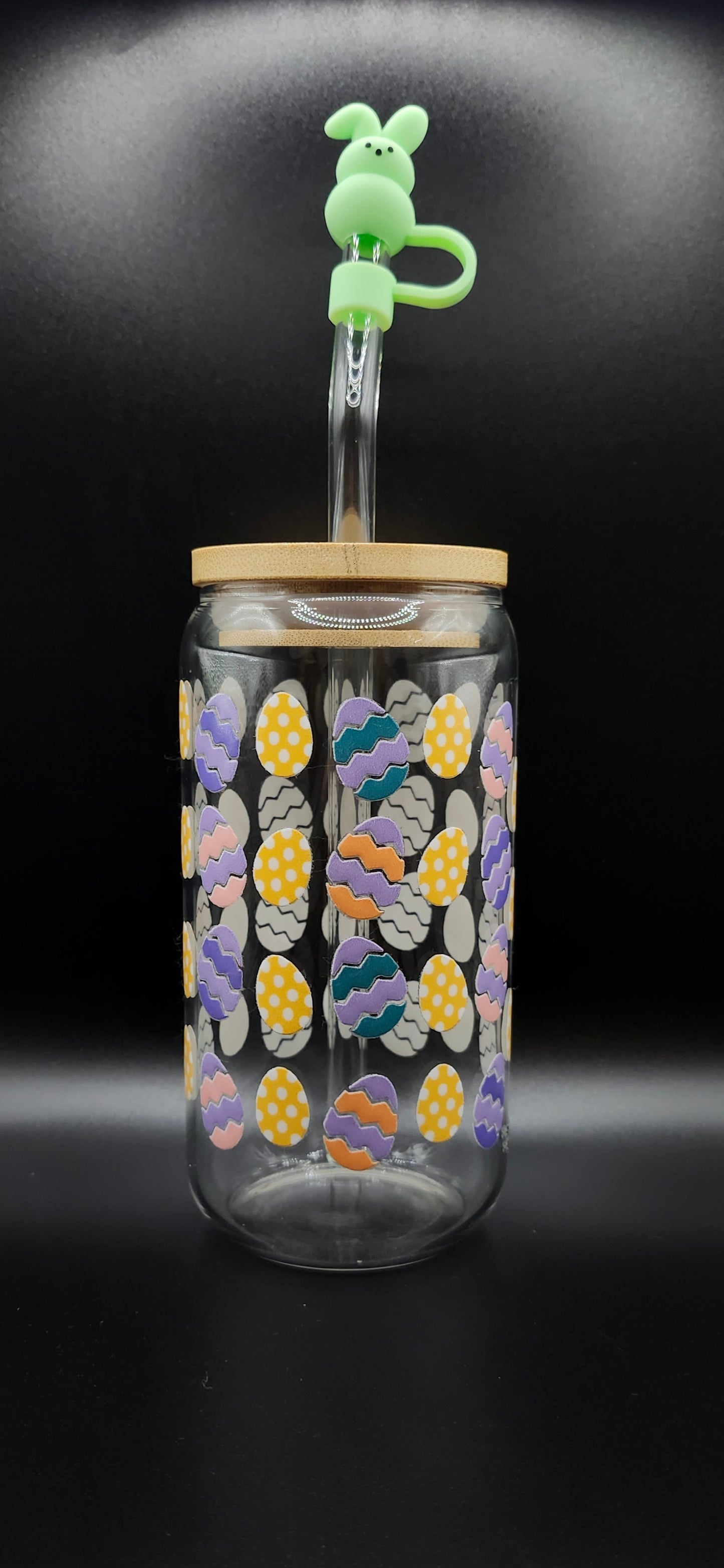 Easter Egg Glass Cup