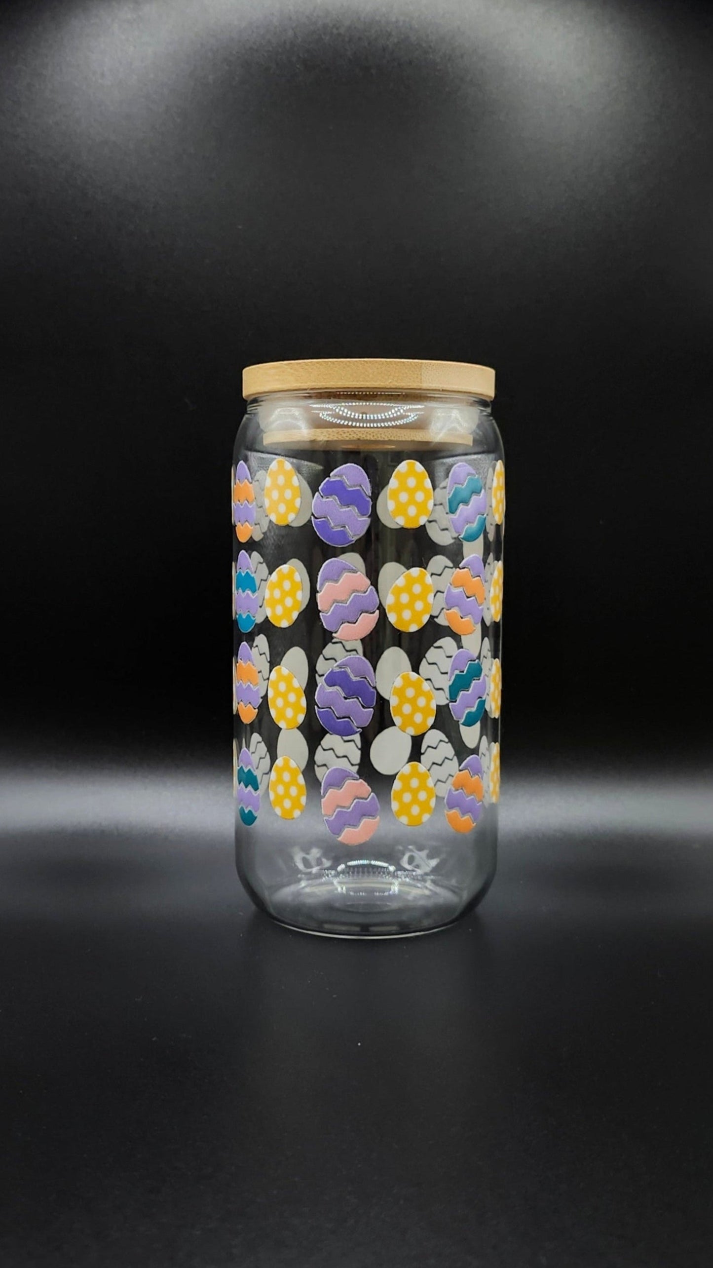 Easter Egg Glass Cup