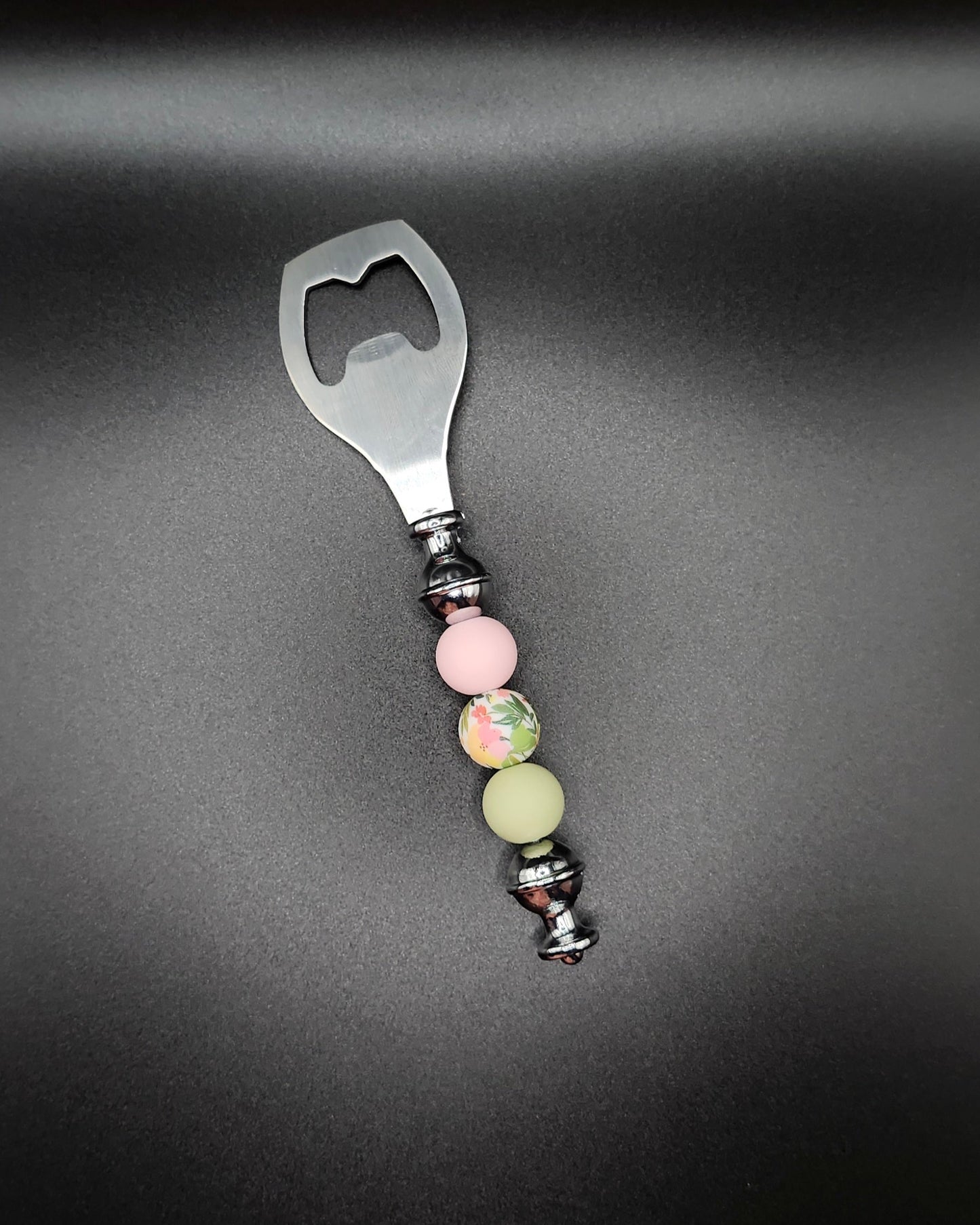 Floral Beaded Bottle Opener