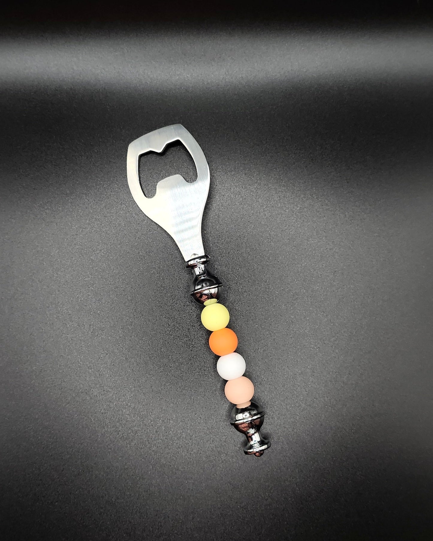 Vibrant Silicone Bead Bottle Opener