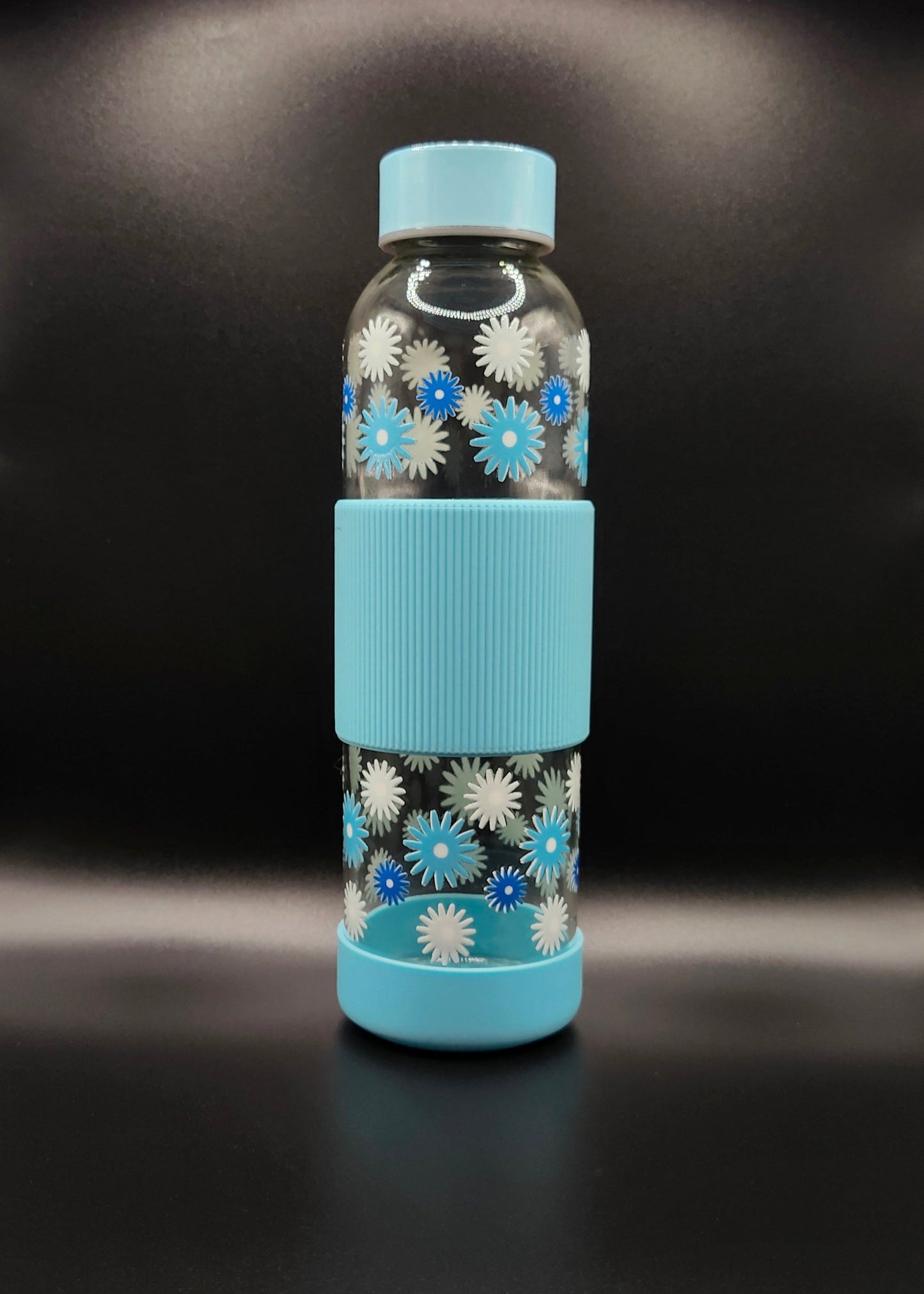 Daisy Glass Bottle