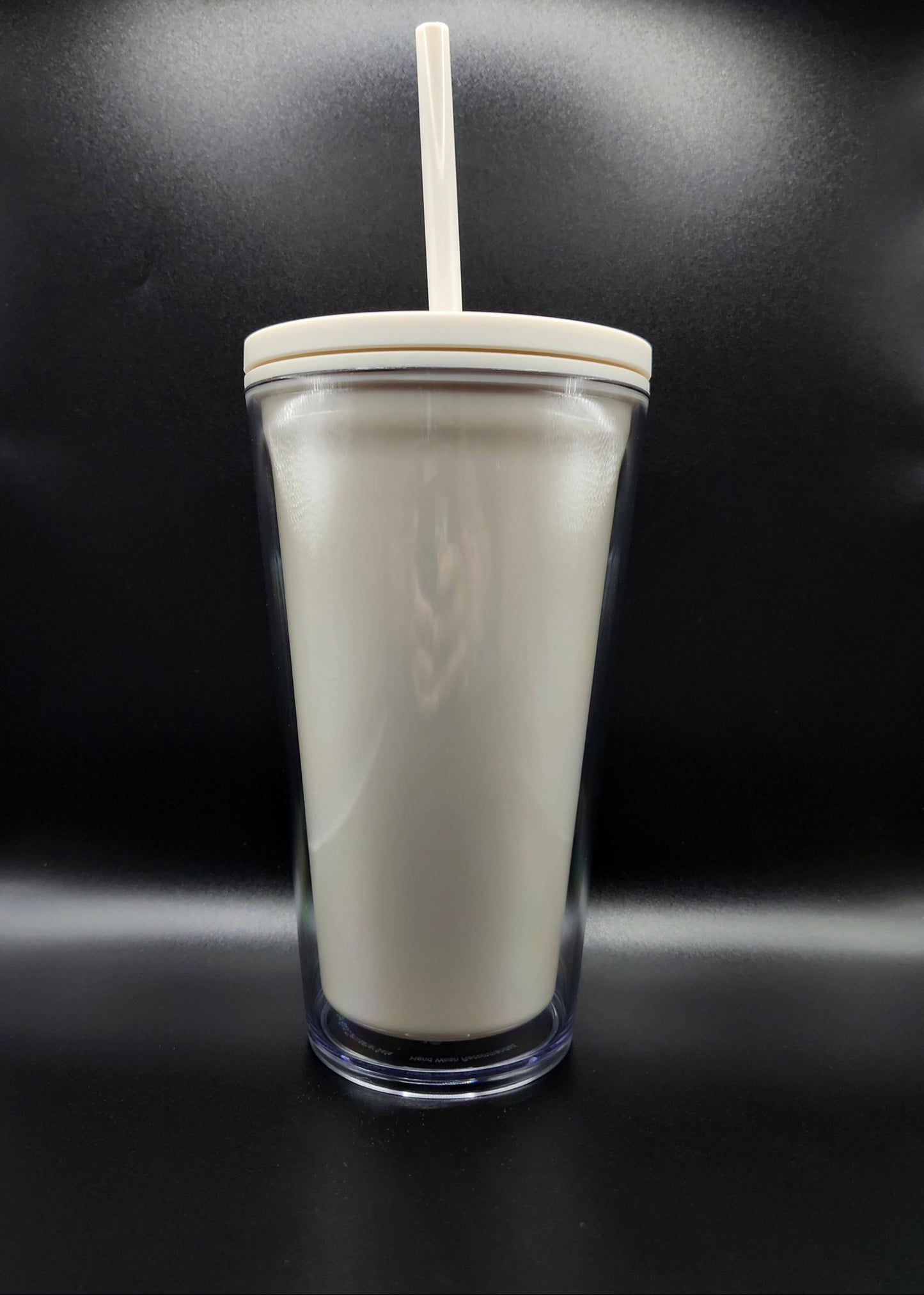 Classic Acrylic White 16 oz Tumbler