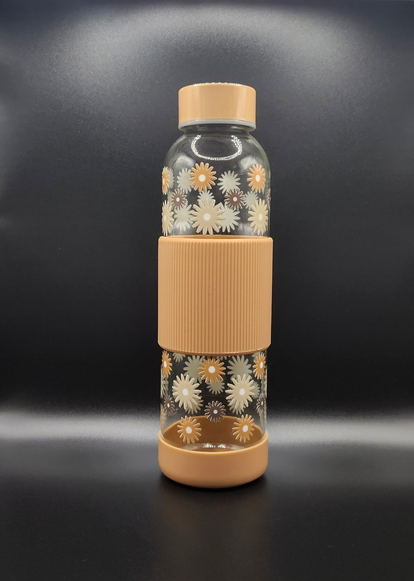 Daisy Glass Bottle
